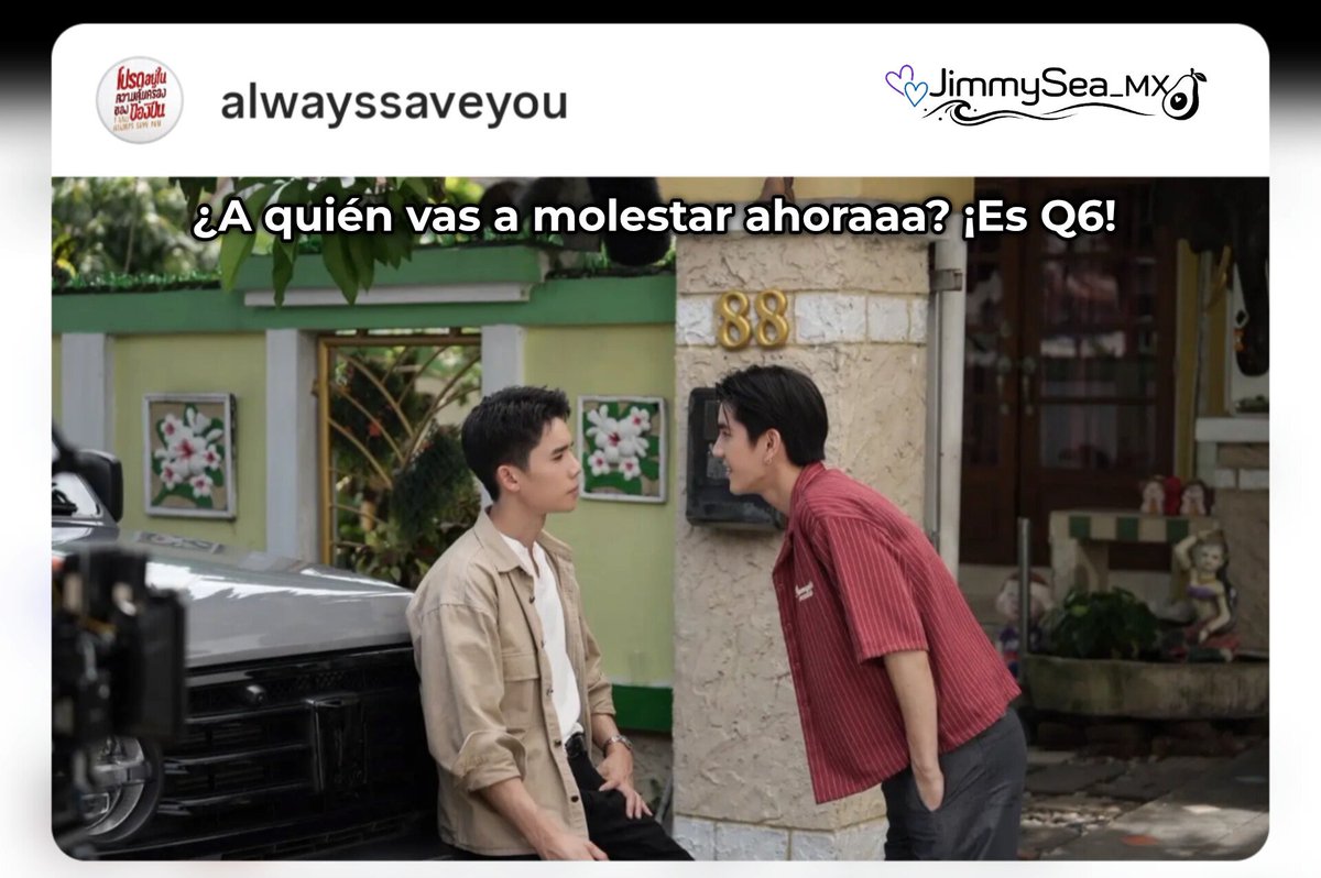 JimmySea_MX's tweet photo. ¿Y ahora qué estará tramando este hombre? 🤭 Al parecer siempre encuentra la manera de andar haciendo de las suyas 🤭🤭

©️ AlwaysSaveYouTh

#JimmySea
#jimmyyjp #sea_tawinan
#IWillAlwaysSaveYou #IWASY https://t.co/iUPoTlNpW0