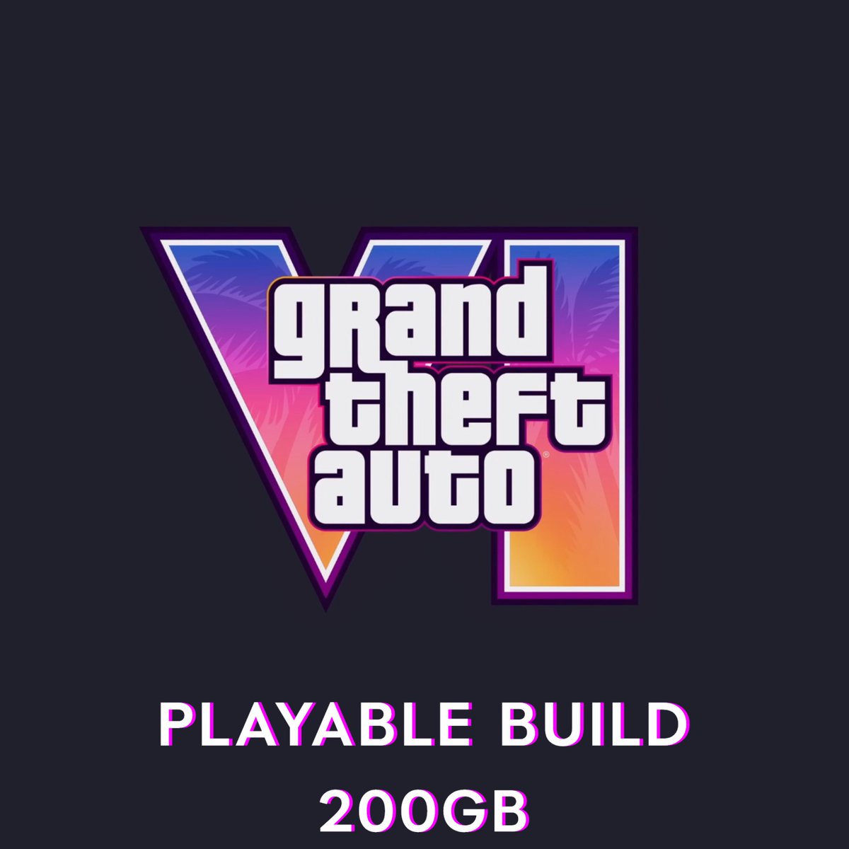 gtasix_'s tweet photo. The full playable GTA 6 build is over 200GB, according to CyberLeek, who plans to leak it if his cryptocurrency reaches a $30M market cap. https://t.co/SMfgwNuEVj