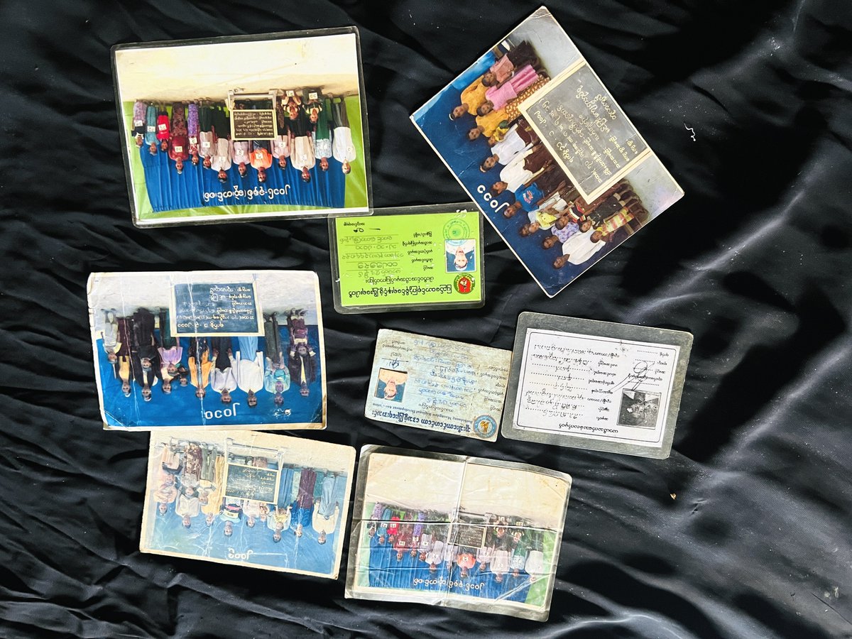 Rohingyaphotos's tweet photo. These old documents preserve our Rohingya identity, history, and roots. We were forced to leave our homeland, but our memories remain. You can displace a people, but you cannot erase their history. 

#Rohingya #OurIdentity #OurHistory #OurHomeland #JusticeForRohingya https://t.co/krmSJgxNpY
