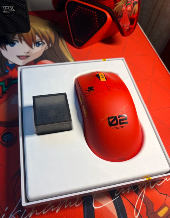 minixpcofficial's tweet photo. Pilot Asuka, ready for launch. 🚀
MelGeek HORUS × Evangelion Asuka Edition — 49g ultra-light, dual 8K polling, PAW3950 sensor, 0.25ms wireless latency.
Built for fast flicks and clean aim.
Coupon code：OFF5
Link：https://t.co/IaIdcY1oMh https://t.co/aFXLY9C7UO