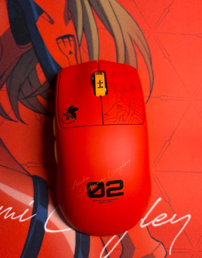 minixpcofficial's tweet photo. Pilot Asuka, ready for launch. 🚀
MelGeek HORUS × Evangelion Asuka Edition — 49g ultra-light, dual 8K polling, PAW3950 sensor, 0.25ms wireless latency.
Built for fast flicks and clean aim.
Coupon code：OFF5
Link：https://t.co/IaIdcY1oMh https://t.co/aFXLY9C7UO