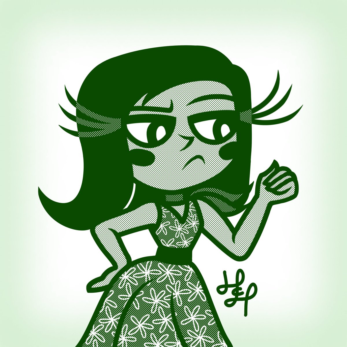 hiker_con_hache's tweet photo. #Divatober Day 12: Disgust 🥦👠

#insideout #disgust #inktober #inktober2026 https://t.co/KPs3mV2gTV