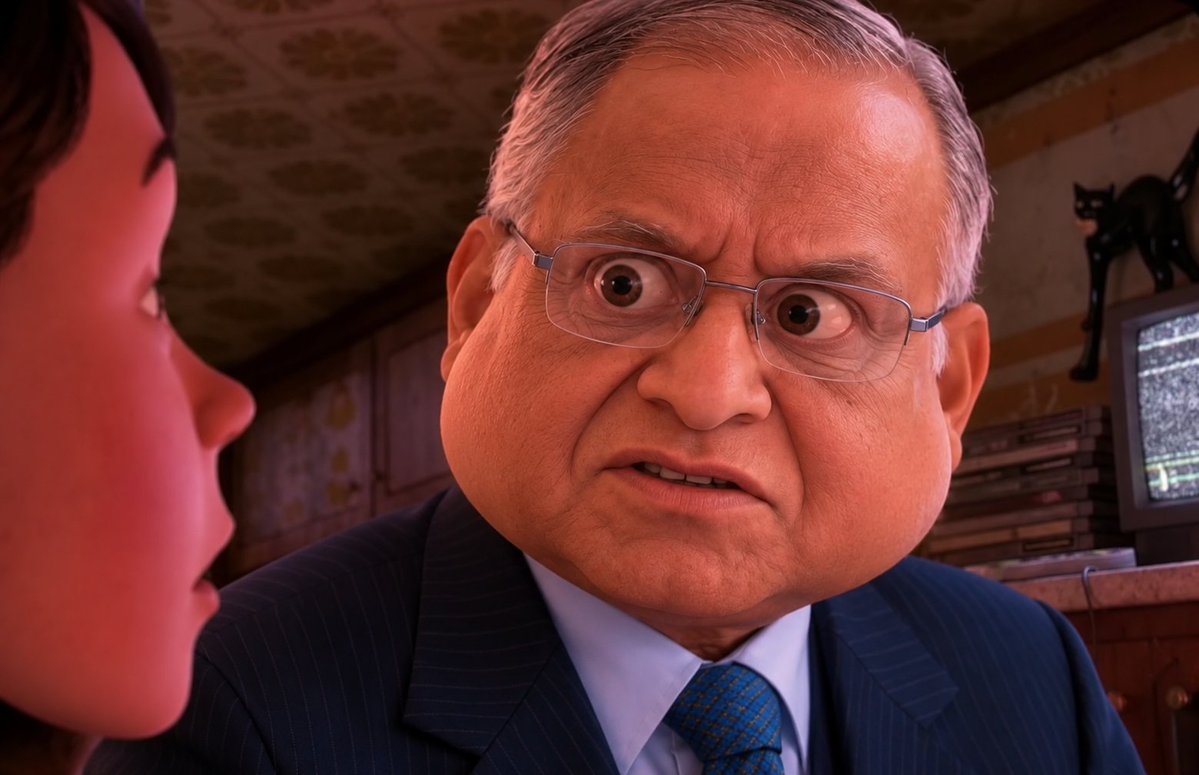Prince8bx's tweet photo. narayan murthy finding out that falguni pathak works only 9 days a year https://t.co/XWTTP7KLnp