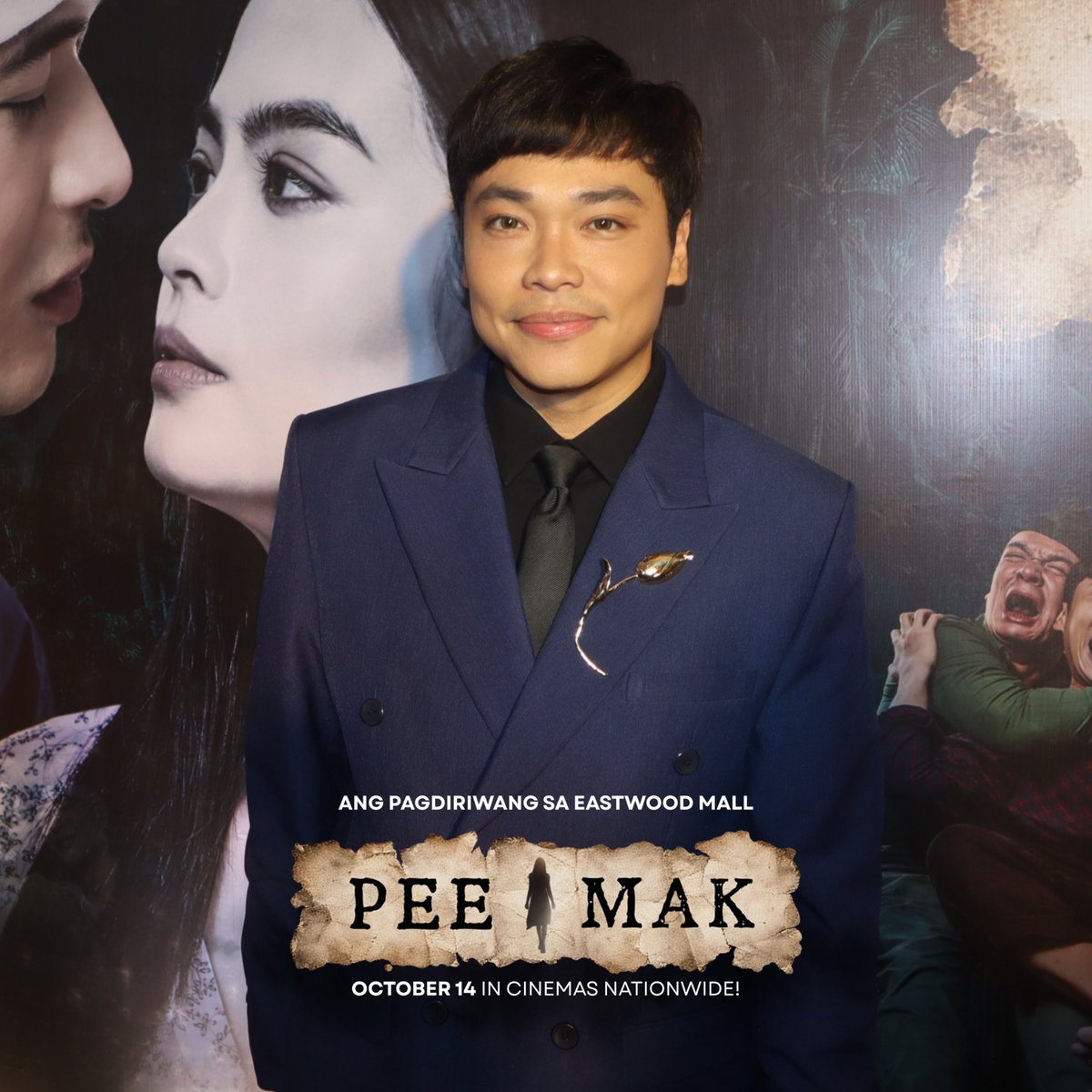 VIVA_Films's tweet photo. LOOK: Jairus Aquino, TJ Valderrama and Direk Victor Villanueva, DGPI at the #PeeMakAngPagdiriwang at Eastwood Mall

Handa ka na ba for an epic Philippine Adaptation of PEE MAK? 🤩 #PeeMakPH in cinemas October 14 https://t.co/oaDy08PEg4
