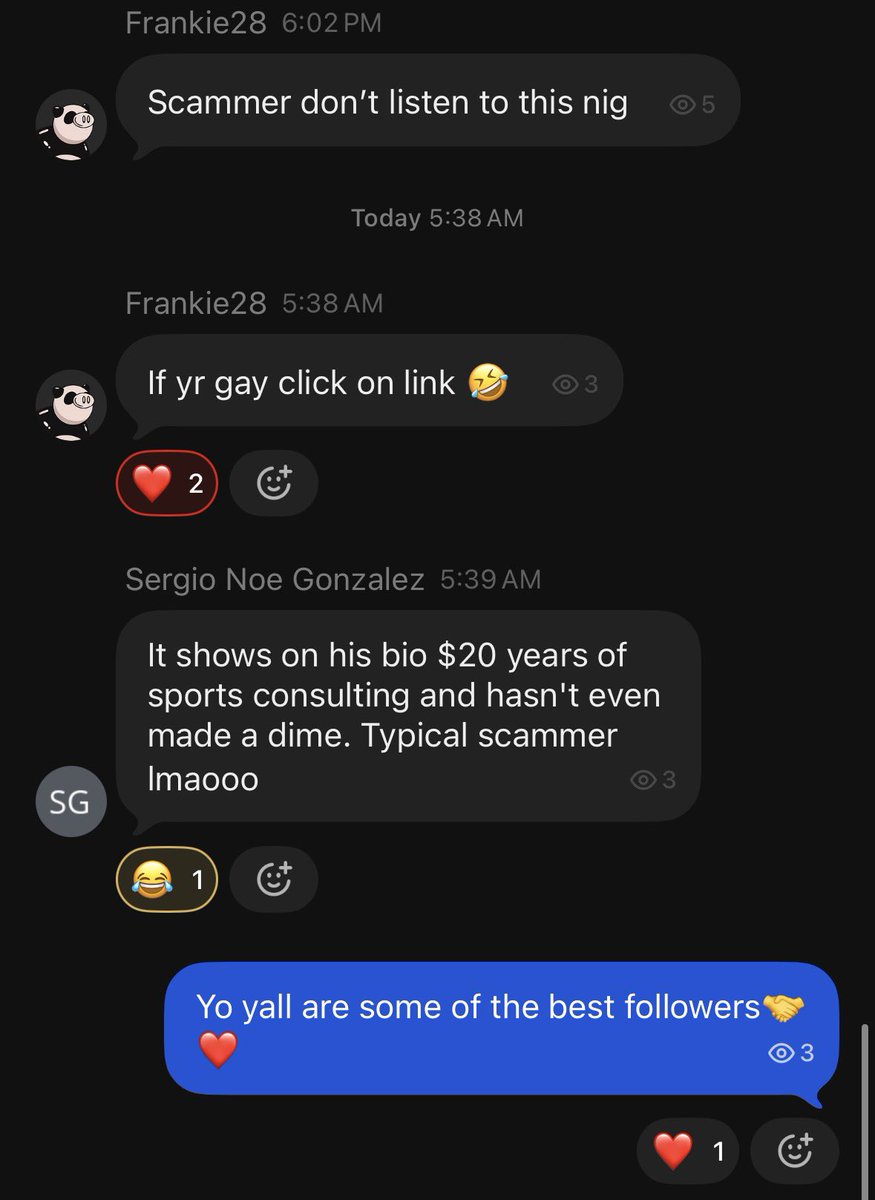 MoOfItOFFICIAL's tweet photo. Shoutout to our followers for protecting our community from scammers!

We appreciate you guys! ❤️

Screenshots from our MOOFIT whop chat!

@EGG_173 @ILYCOOLCAT @Sanskar_4112 @M4sterTigerr https://t.co/DVarkO2S2T