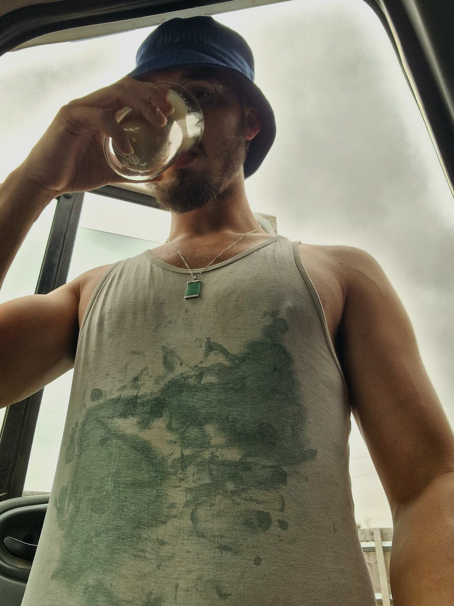 PwerNpossession's tweet photo. Coffee time, boys ☕ Be honest... how many of you would rather be fetching mine than drinking your own? 🤣🐷 https://t.co/hph2TEQPTJ