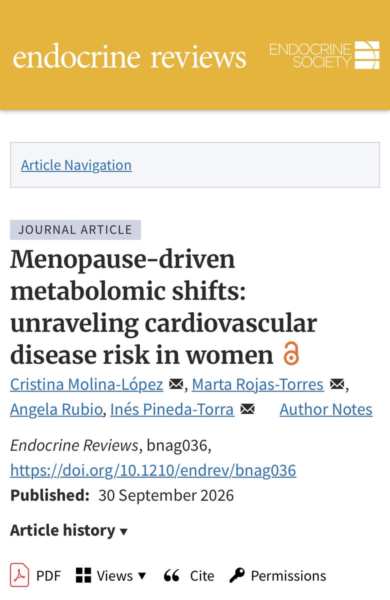 inespinedatorra's tweet photo. 🌟🌟🌟
OUT NOW!
Want to know how #menopause REALLY changes your #metabolism?
👇

Includes a section on #MenopauseHormoneTherapy 
#CardiovascularDisease

We will soon show our original molecular studies!
Watch this space!
@cabimer  @FProgresoysalud 

https://t.co/bksxeKem2D https://t.co/mc5K26N74V