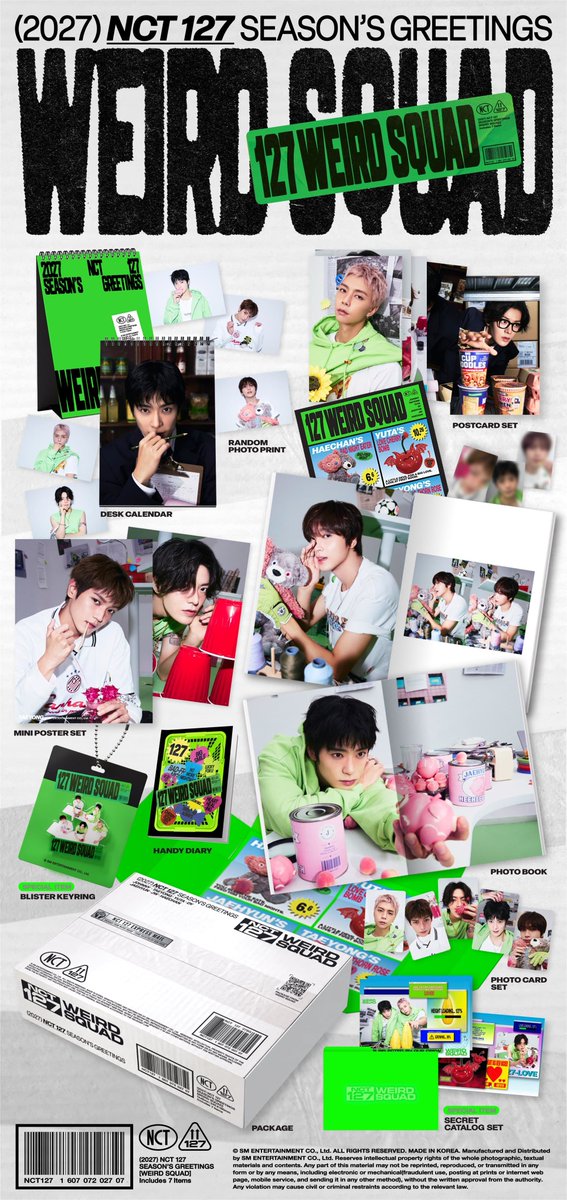 neojoyshop's tweet photo. OPEN SHARING SEASON GREETING 2027 NCT 127 

✨ Member set dp 50k/set :
*Taeyong 120k
Yuta 105k
Johnny 105k
*Jaehyun 125k
*Haechan 125k
(PC, Postcard, mini posterPOB PC)

‼️NOT FOR SENSITIVE BUYER‼️
✅ bersih ina
(*) Pair di akhir
‼️Close TBA, tidak full otomatis cancel‼️ https://t.co/eWGbWmb9jU