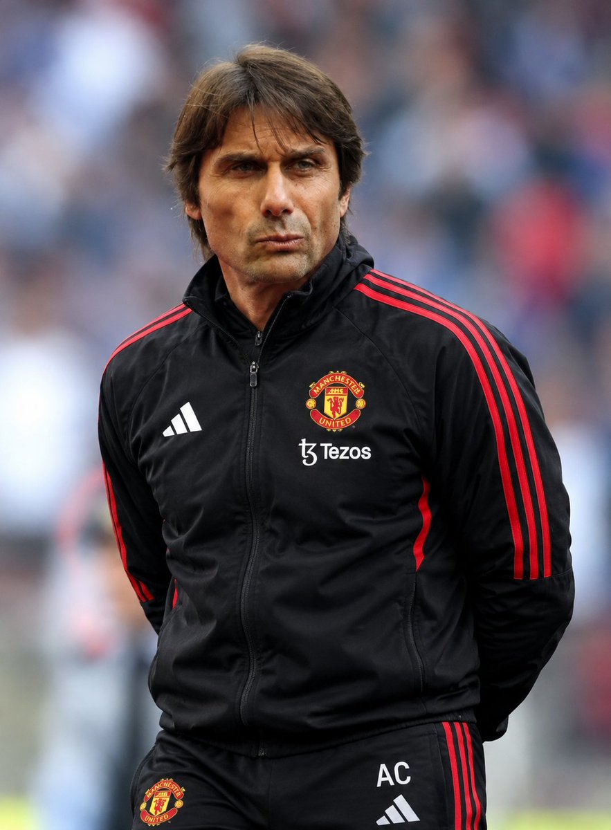 Utdcen's tweet photo. 🚨🔴 BREAKING: Antonio Conte has expressed his desire to become Manchester United’s next head coach! 👀

🔴🇮🇹 The Italian manager wants a move to Old Trafford. 🏟️🔥 https://t.co/QcqVBPz6nJ