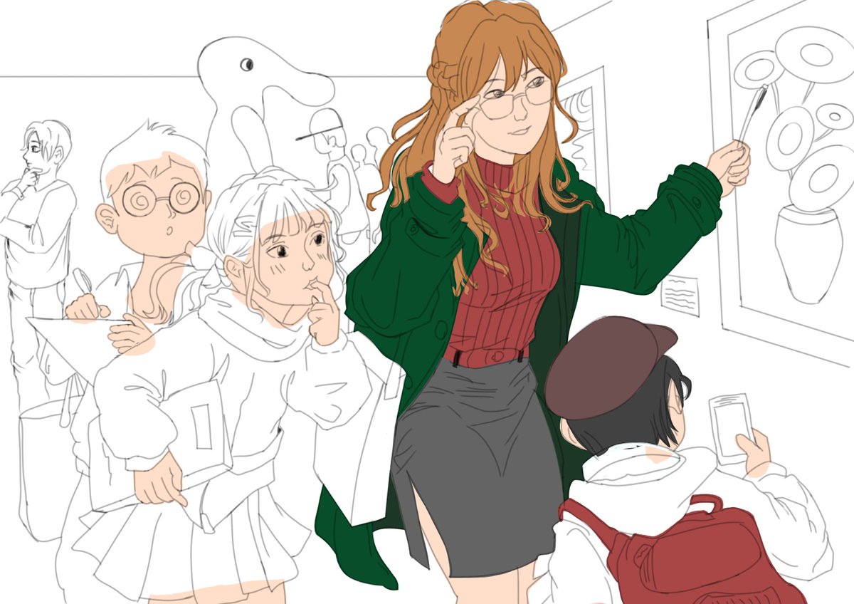 maruru2685's tweet photo. Nambah WIP lagi 😃😃😃
#illustration‌‌ 
#artㅤㅤㅤㅤ
#artmootsㅤ 
#digitalartㅤ https://t.co/BQC5O1OR3A