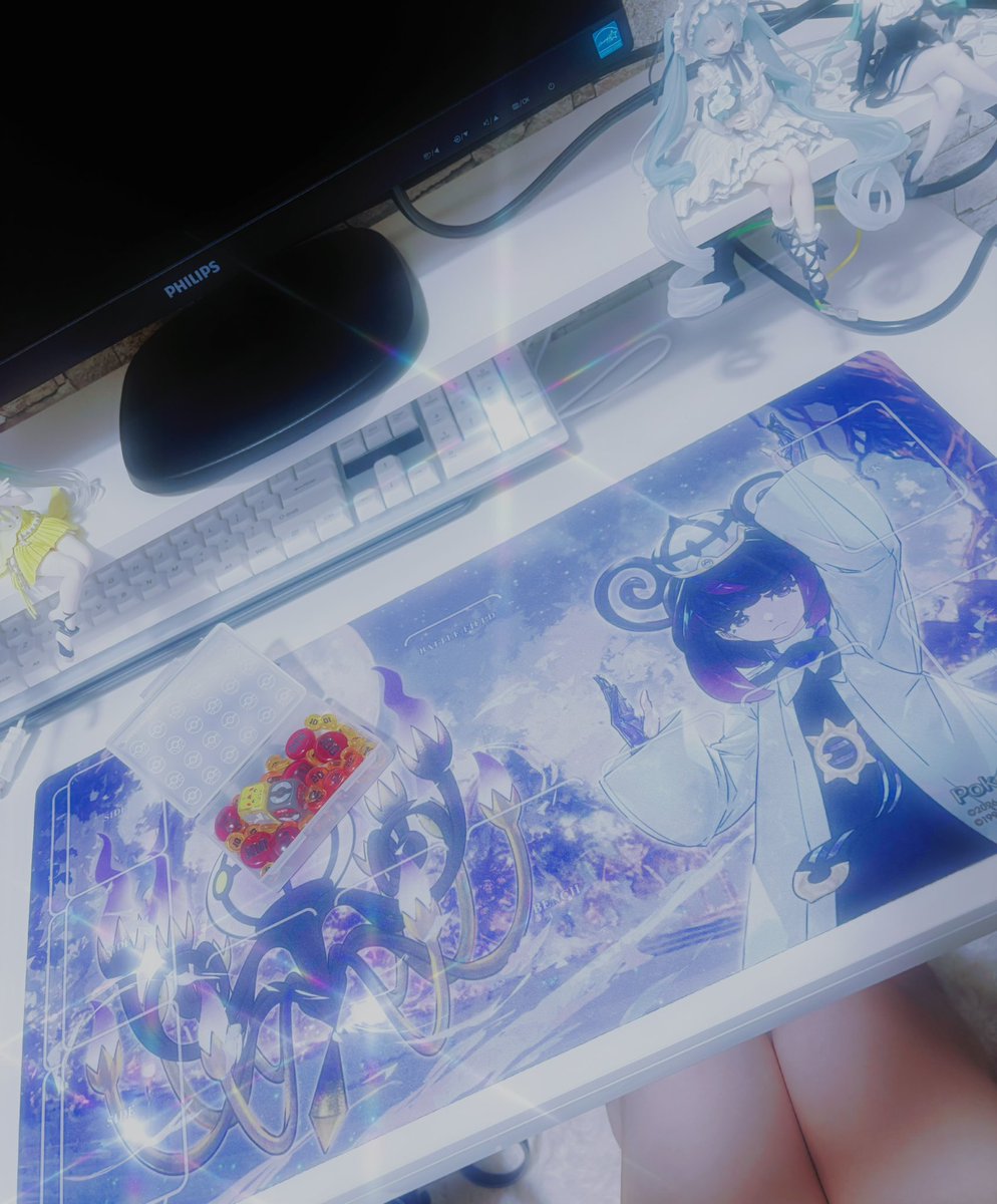 M0420s44's tweet photo. リモート対戦出来るように着々と準備中⟡.·
 #ポケカ女子 
 #ポケモンカード 
#ポケモン好きな人と繋がりたい
#ポケモン好きと繋がりたい https://t.co/CdhkUMJri1