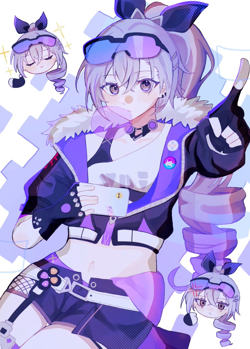 pen_1011's tweet photo. 過去絵銀狼🎮️
#silverwolf https://t.co/LbPJ1Av4oI