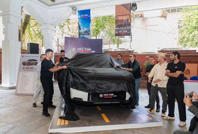 ictframe's tweet photo. MG Hector Tomahawk EV Launched in Nepal, Starting at NPR 57.99 Lakhs!

For More: https://t.co/m4n30nX3rc

https://t.co/jxYAlG30z4

#ictframe #MGHector #TomahawkEV #MGElectric #EVNepal #ElectricVehicles #EVLaunch #NepalAutomobile #AutoNews #ElectricMobility #NepalTech #NepalNews https://t.co/jJbvZctWlR