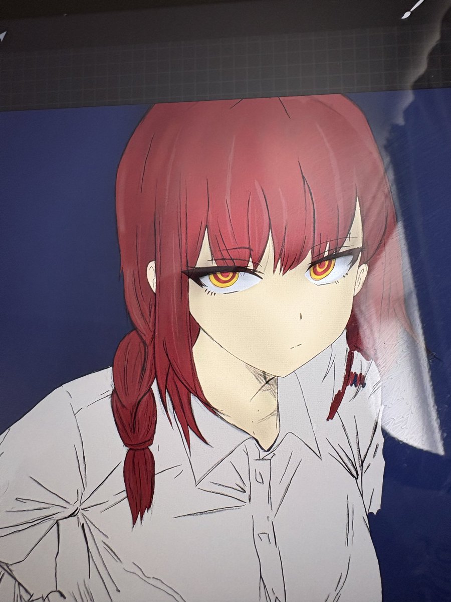 t00kioo's tweet photo. Please rate Makima's sketch https://t.co/OCs2rL5Ics