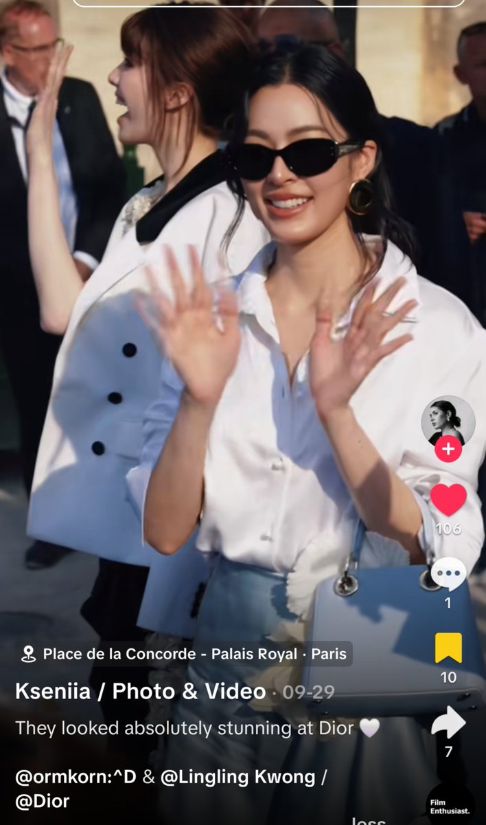 The_LatteArt's tweet photo. Lingling Kwong and Orm Kornnaphat

Tiktok: halseyyoumans
(Paris photographer &amp; videographer
Original content from fashion shows &amp; events)

🔗https://t.co/VroQmBiXx3

#LingOrm https://t.co/Z5Xm8WpwMz