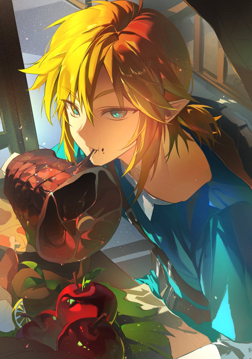 _nnon_1's tweet photo. #LegendofZelda #BOTW
#LINK #ゼルダの伝説 

🍎🍖 https://t.co/KkweOzotwE