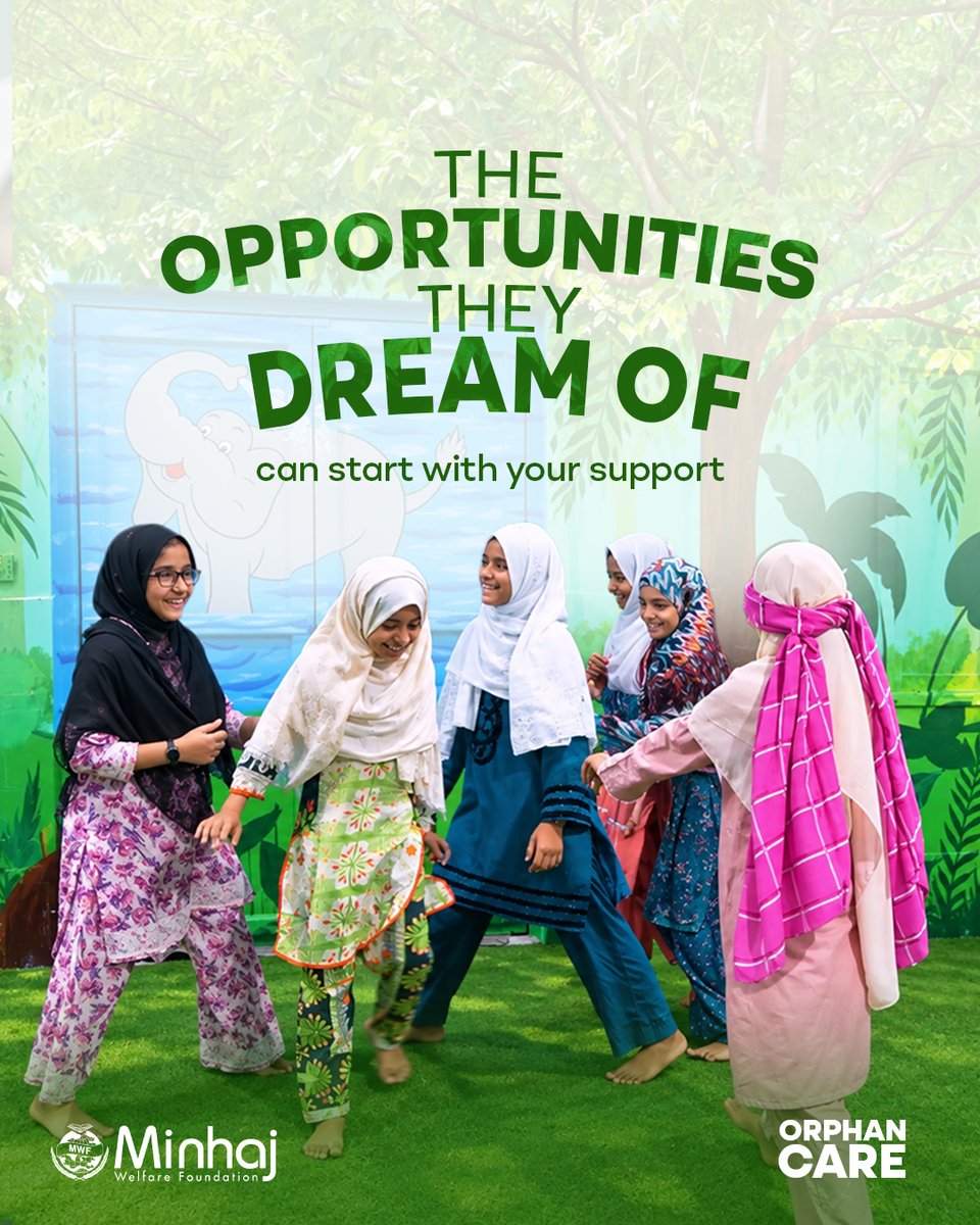 minhajwelfare's tweet photo. 🎓 Educating girls builds a healthier, brighter future.

🤝 Support girls’ education and help them reach their full potential.

💰 Donate today and empower more children.

🔗 https://t.co/ZSSFWy8q9N

#MWF #OrphanCare #Aghosh #OurGirlsOurFuture https://t.co/1y677JaBvt