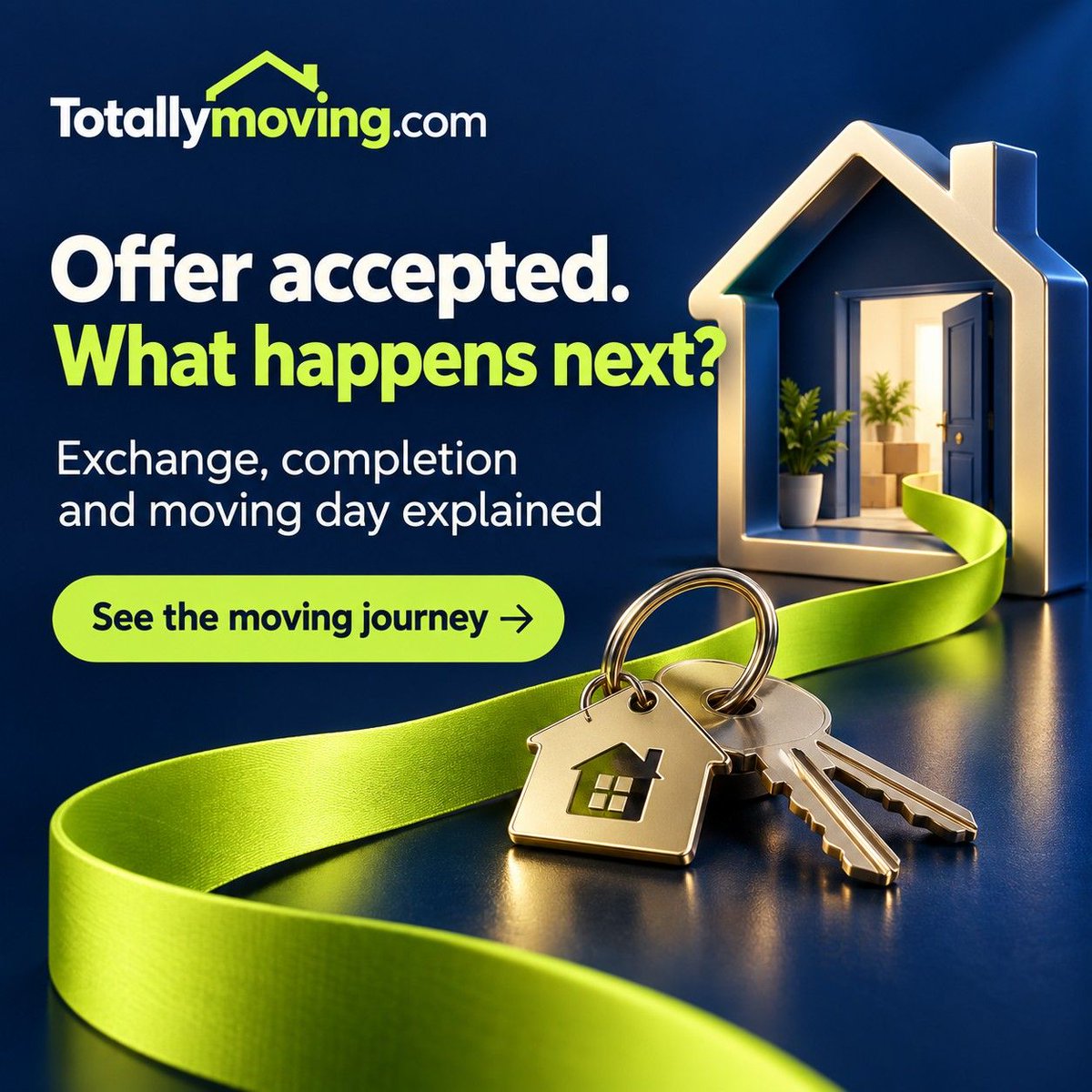 totallymoving's tweet photo. Offer accepted? Totallymoving explains exchange, completion and moving day in England and Wales. #MovingHouse

https://t.co/uAE2M51MPJ provides home-moving planning tools and property information. https://t.co/clZfcnCUEw https://t.co/VHsQ8eGVC9