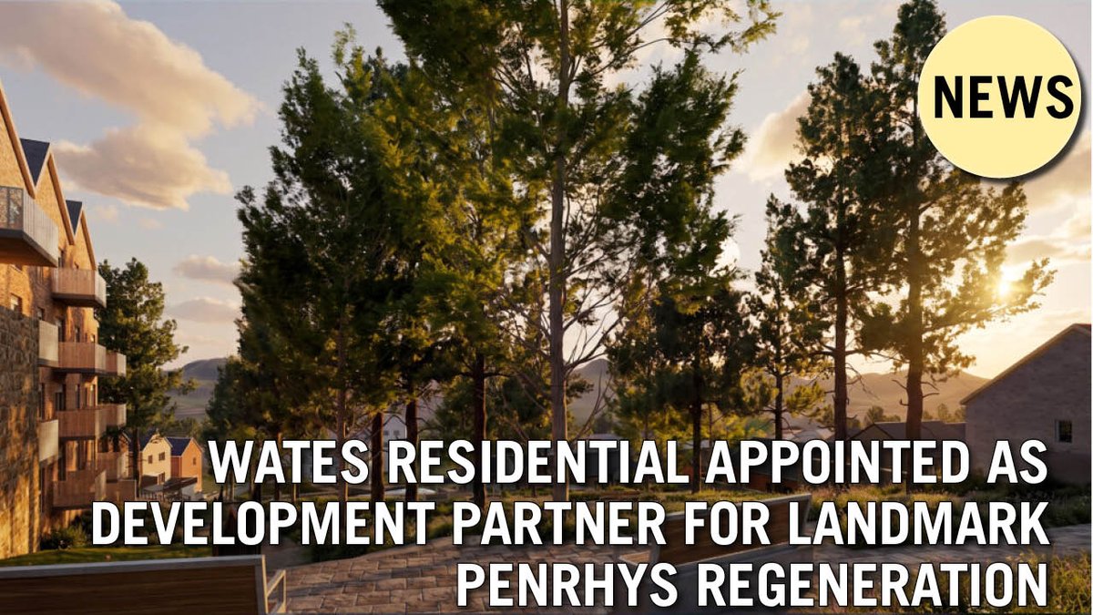 Housebuilderdev's tweet photo. Wates Residential has been appointed as the development partner for the landmark Penrhys regeneration project! Exciting times ahead! 🌟 

Read more: https://t.co/6DX2jLcg53 

#Penrhys #Regeneration #WatesResidential

@WatesGroup https://t.co/ETSNEfuq76