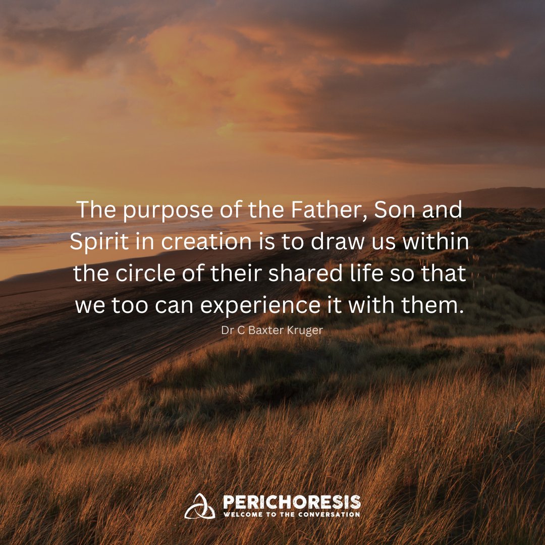 PerichoresisC's tweet photo. An excerpt from The Great Dance by Dr C Baxter Kruger.
Dig in deeper at https://t.co/UeUwnaa7L5
#trinity #life #communion #fellowship #thegreatdance #drcbaxterkruger #perichoresis https://t.co/NuNRplVaLj
