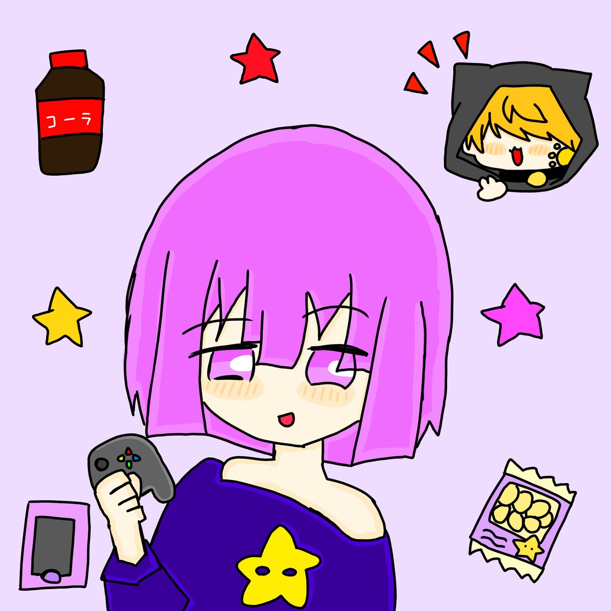 3bipa's tweet photo. 数少ない女の子のキャラを描いた絵
＃夜桜さんちの大作戦
＃夜桜さんちの大作戦イラスト
＃イラスト https://t.co/09lqhQoRPl