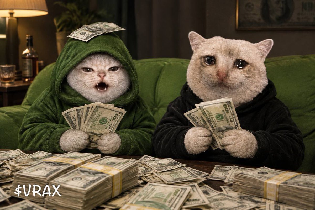 poseidonchad's tweet photo. OG $VRAX has its own story on Robinhood Chain, with the HOOD Summit cat narrative and $HOOD rewards. Look beyond the chart. https://t.co/urrtwfbyka