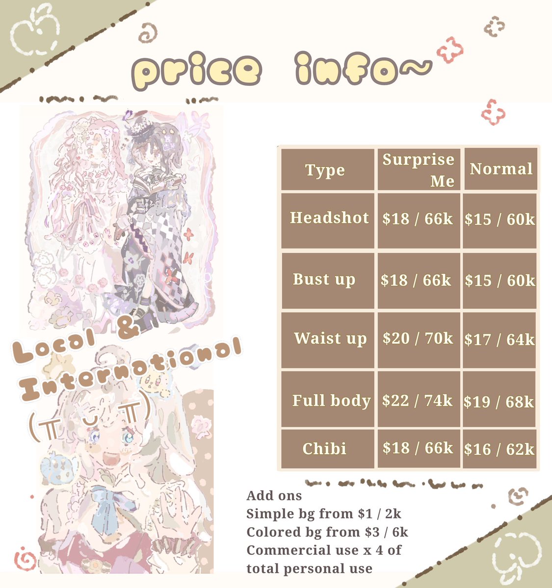 momorinella's tweet photo. (RTs and likes are appreciated) 

hello :) 

hi ! my c☃️mmissi☃️n slots are open this month ! heres my carrd for more info and details ;'3 
https://t.co/LMr4mYzHJu 

if you're interested feel free to dm me !
#artcommission #artidn https://t.co/Izzy59B5VA