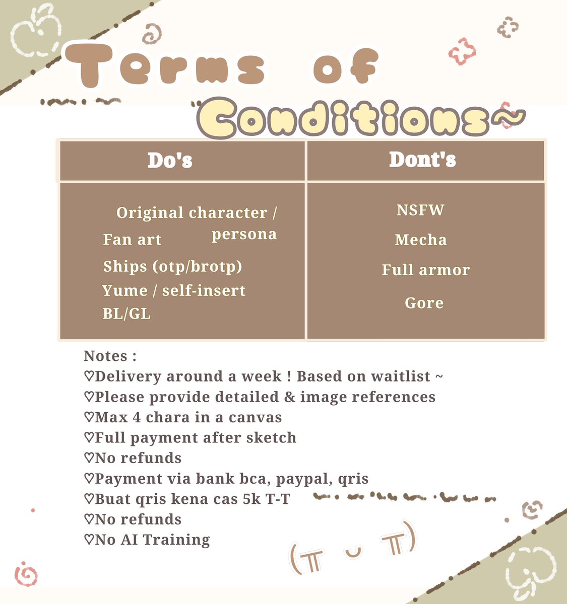 momorinella's tweet photo. (RTs and likes are appreciated) 

hello :) 

hi ! my c☃️mmissi☃️n slots are open this month ! heres my carrd for more info and details ;'3 
https://t.co/LMr4mYzHJu 

if you're interested feel free to dm me !
#artcommission #artidn https://t.co/Izzy59B5VA