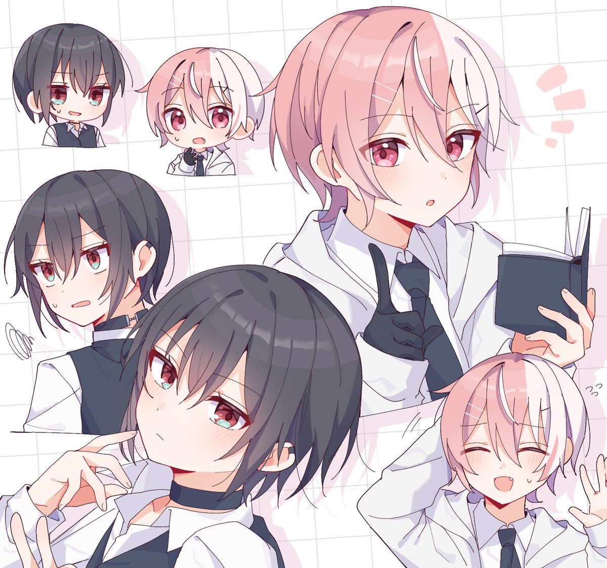 ne_cake_o0's tweet photo. 一次創作中心、稀に版権を描いています❕🤍
創作とうちよそが大好きです♡
全反応巡回いたします🙇
#三連休はフォロワーさんが増えるらしい
#秋の創作クラスタフォロー祭り https://t.co/Jue9CSTX8P