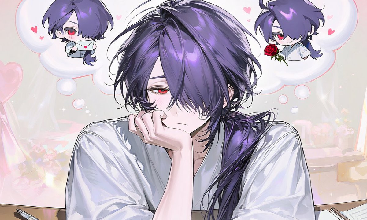 swing_N_luv's tweet photo. お借りしました➰🎶ぽわぽわ考えてるの可愛いね……ᙏ̤̫ https://t.co/WQ8YEKKzJs
