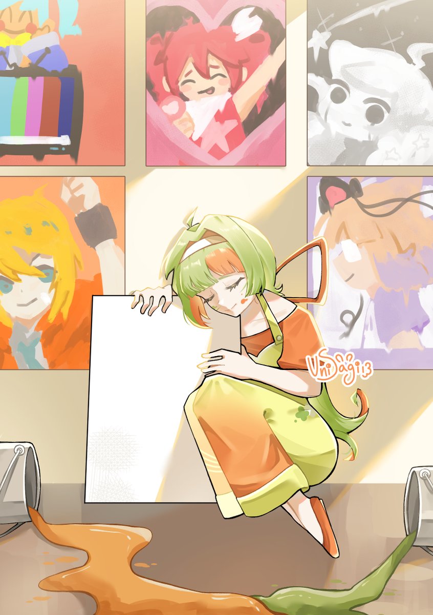 Unisagii's tweet photo. Will you take it with you when it's over?

Clover fanart!!! I love this song so much..i also tried to allow myself to have fun with the background and the piece in general too ;w;! #flavorfoley_fa https://t.co/WBP1IQZ3NF
