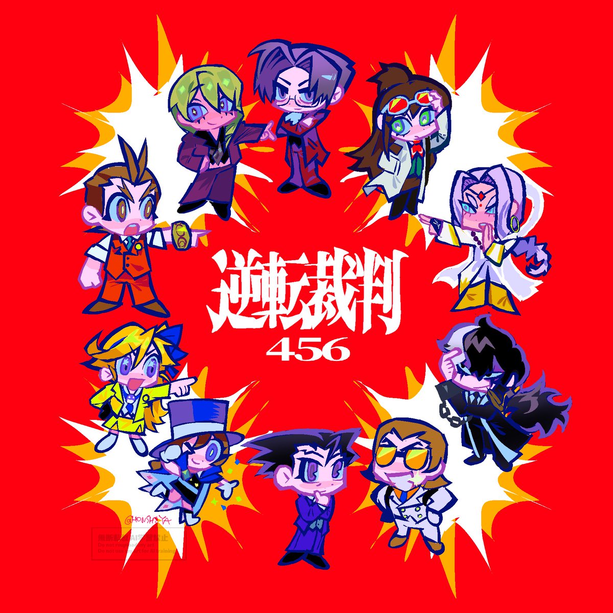 HONSHIYA's tweet photo. 大好きなゲームです！本当におめでとうございます！
#逆転裁判25周年 #逆転裁判 #AceAttorney https://t.co/eGs4Oi3whk