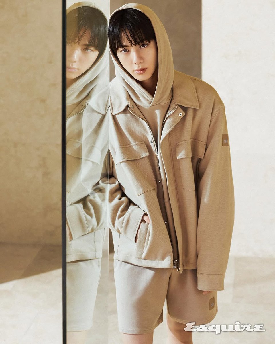 _BTSMoments's tweet photo. #Jin for Esquire Wellness October 2026 Issue with ALO..

JIN FOR ESQUIRE KOREA
#JinxEsquire #aloxJIN
#Jin #ALO @aloyoga https://t.co/EVeeoK32Sg