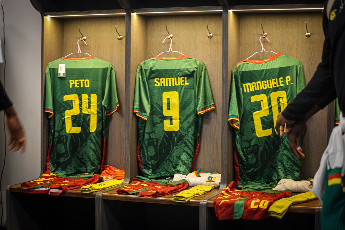 LIndomptables's tweet photo. ⚽️🔥 #MATCHDAY

Le vestiaire des #LionsU20 est prêt !!!

#CAMEROUN 🇨🇲 🆚 🇹🇩 #TCHAD

📆 12/10/2026
⏰ 13H00
🏟️ Stade Olembe 
📍 Yaoundé - Cameroun 

 #UNIFFAC2026 | #LIONSU20 |
#CMRCHA | #GOLIONS | #ALLEZLESLIONS | #LETSROARTOGETHER | #INDOMPTABLES | https://t.co/tSv7c0WGPr