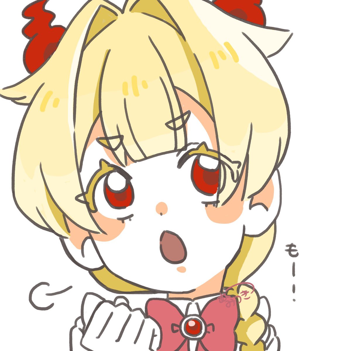 mumi0063's tweet photo. #100日チャレンジ #oc #イラスト 
15日目　「怒りますよ！」
（誤字してたので再掲です🙏） https://t.co/ztksdAMxf9