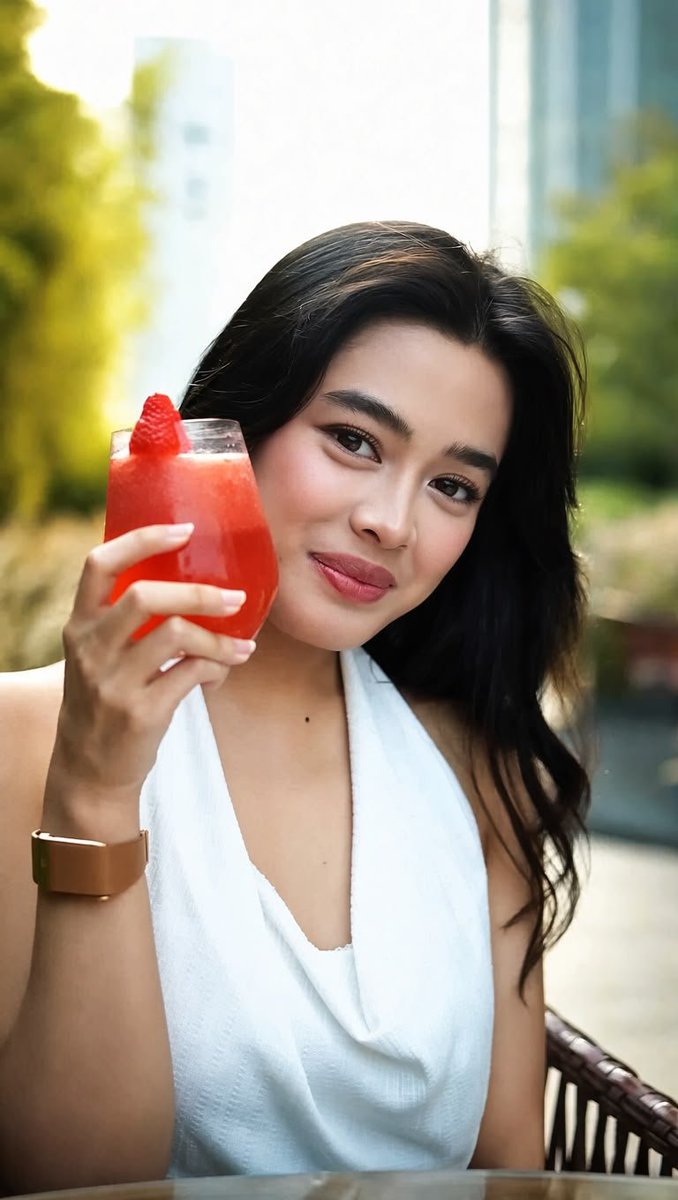 yasyippy's tweet photo. just us, you (strawberry juice) and me 🍓💗 https://t.co/CAlbvVphfv
