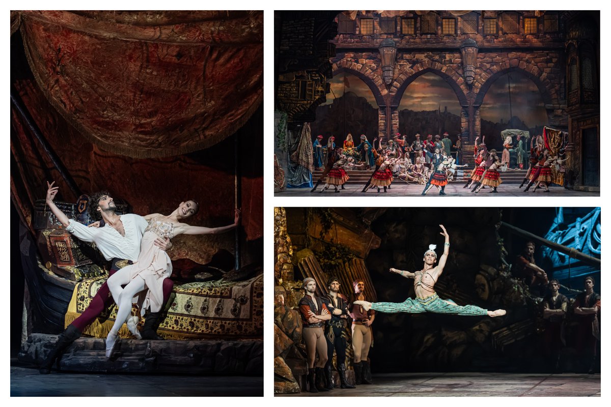 OperaBudapest's tweet photo. Relive the story of Le #Corsaire: Anna-Marie Holmes and Tamás Solymosi's spectacular #ballet is on at #OperaBudapest. https://t.co/qj0NnedDiS