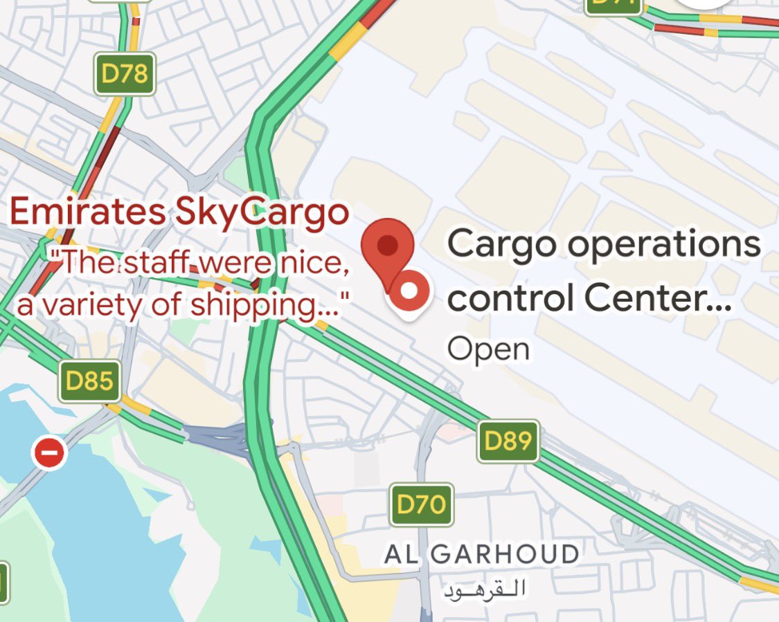 ukisburua's tweet photo. @s_m_marandi This is the heart of Dubai's main warehouse for shipping Emirates Sky Cargo. Jebel Ali is nothing; this is the main shipping warehouse. @s_m_marandi https://t.co/aUbxS0qosB