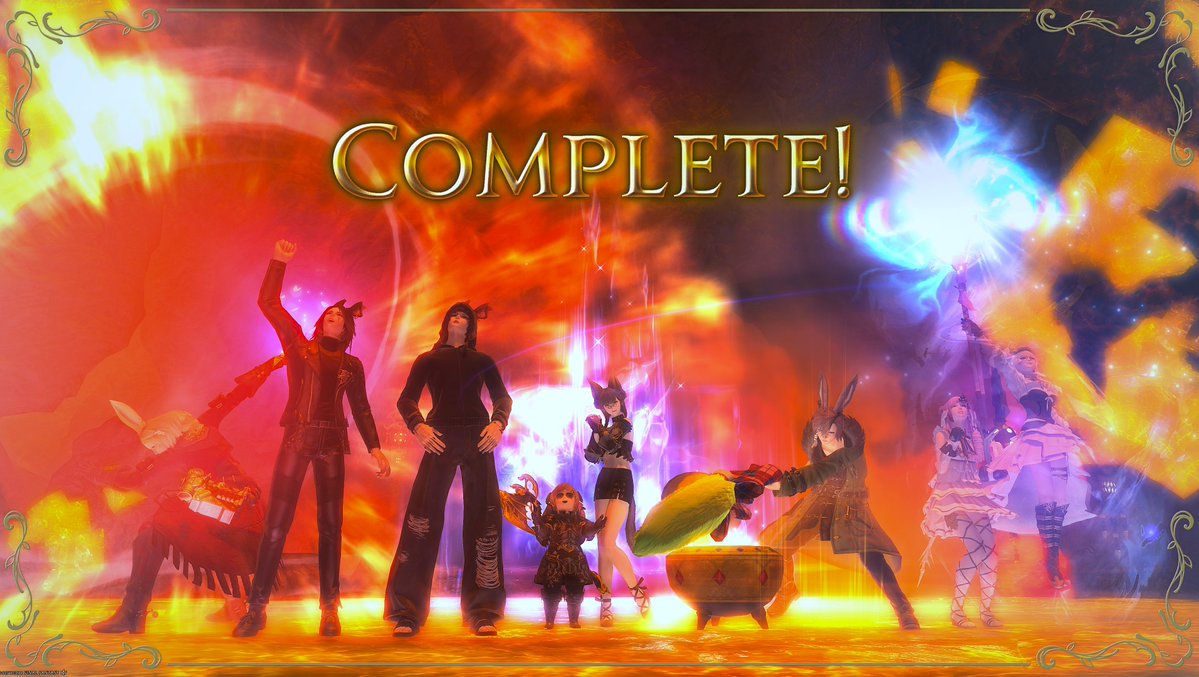 FF14_Luminas's tweet photo. 今日は初対面のメンバー（新生・蒼天）で、
新生極に遊びに行ってきました！

チャットも通話もできて、
はちゃめちゃに盛り上がって、
めっちゃくちゃ楽しかったです！

最高でした！！

みんな本当に感じの良い人たちで、
今日は本当にありがとうございました！！

#FF14
#FF14初心者 https://t.co/wY3qveF8PG