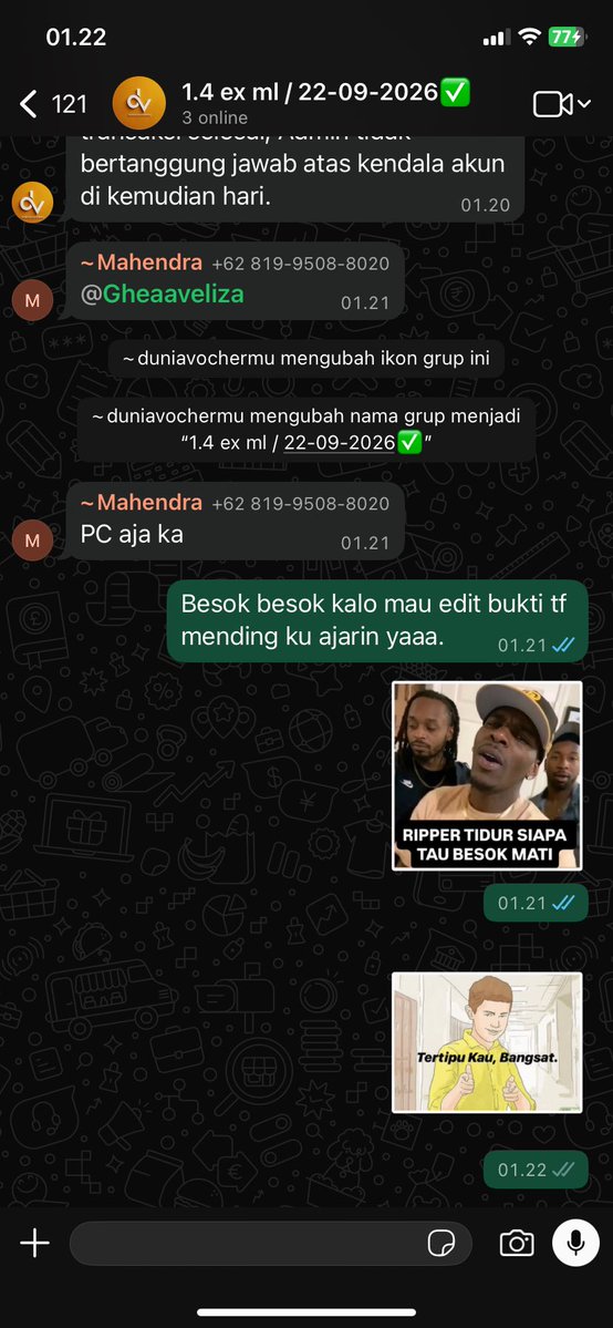 byycannn's tweet photo. ALRETA SCAMMER ‼️

Disini gw ga ketipu, Cuman Mau share aja biar pada ga kena sama modus beginian. 

Yang lewat tolong karena akun x nya banyak banget biar gada yang kena

#zonauangㅤ https://t.co/8ExtorOKoD