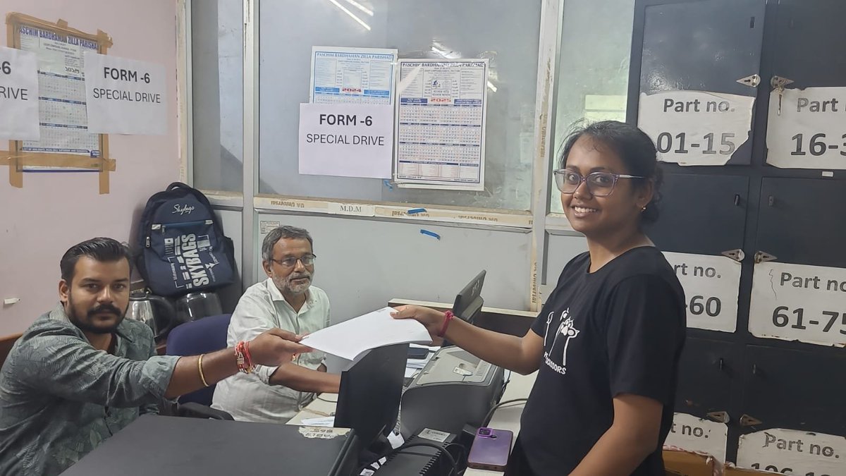sveepelection's tweet photo. Drive for enrolment of new voter in Barabani AC, Paschim Bardhaman
@CEOWestBengal https://t.co/V2QygntDkA