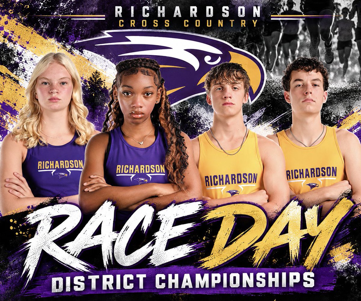 RHS__XC's tweet photo. DISTRICT CHAMPIONSHIP! Let’s make it count eagles!!
🦅🙏🏾💪🏾💨

#EaglesSetTheStandard🦅
#GoPurpleGoGold💜💛
#SpeakFAITHnotfear 🙏🏾 https://t.co/Ew4t2zLcQ8