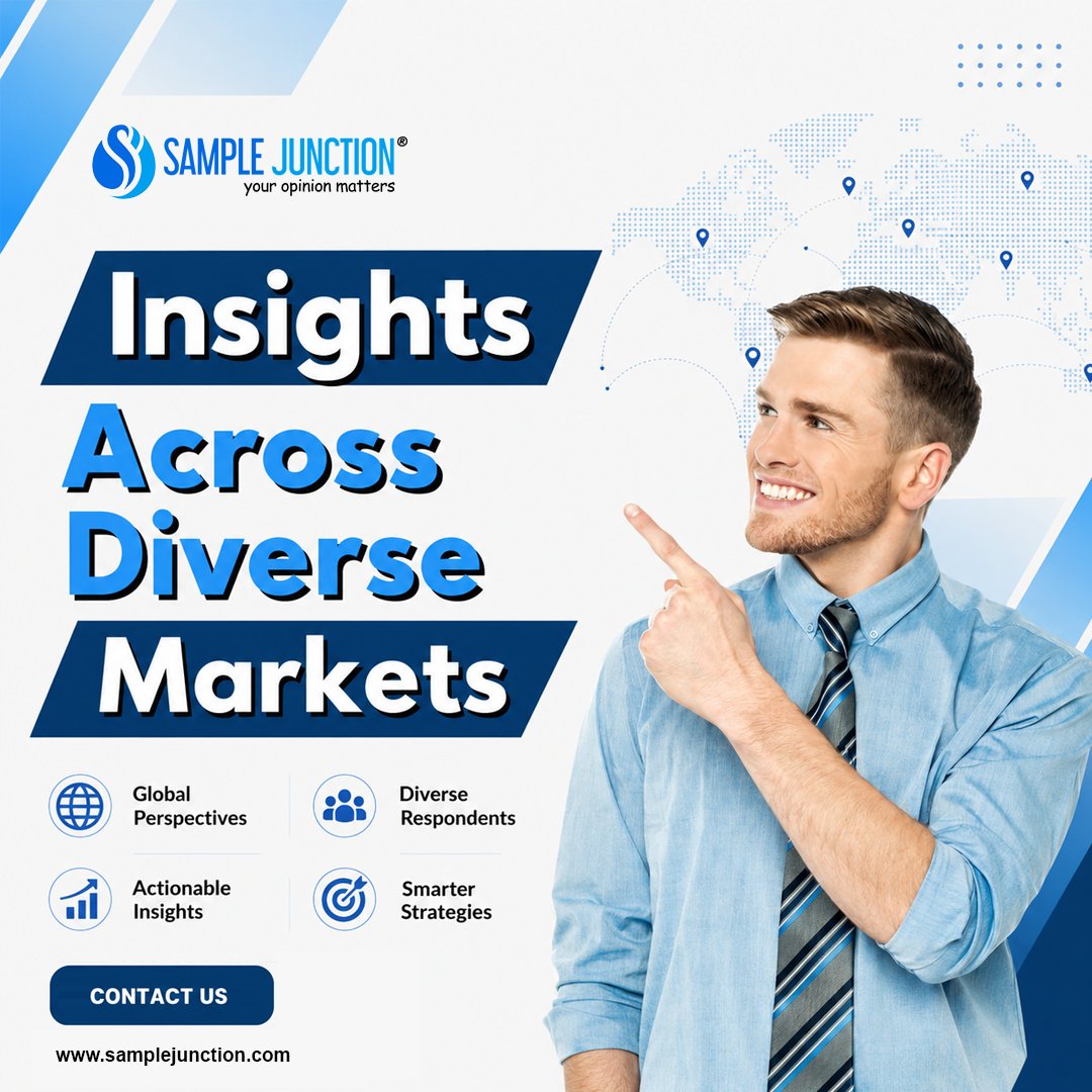 sample_junction's tweet photo. Gather reliable feedback from varied audiences with our experienced research panel.

𝐋𝐞𝐭’𝐬 𝐜𝐨𝐧𝐧𝐞𝐜𝐭 sales@samplejunction.com

#SampleJunction #MarketResearch #ReliableFeedback #DiverseAudiences #ResearchPanel #ExperiencedPanel #QualityRespondents #ConsumerInsights https://t.co/6xJQD0rYEF