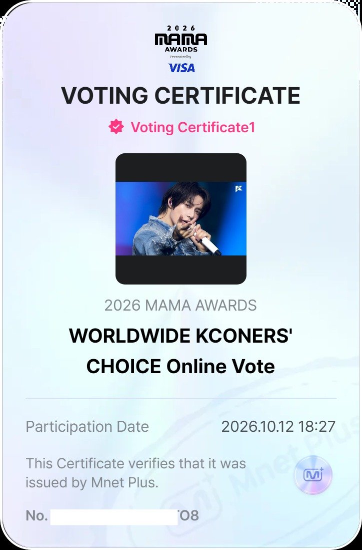 yeondreamfm's tweet photo. ✅ Post with TXT and MAMA hashtags
✅ Repost

#2026MAMAAWARDS 
#tomorrowxtogether https://t.co/2hVYvyllU8