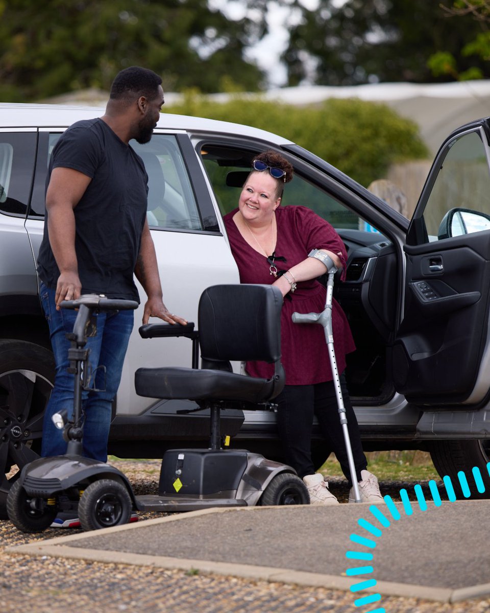 Motability's tweet photo. “Two years ago, I broke my tibia which left me with osteoarthritis in my knee. It completely changed my ability to get about."

Today is #WorldArthritisDay - Steph shares how her condition impacts how she travels.

You can read more about her story here:
https://t.co/WEnz622jVX https://t.co/aGPD6h09W3