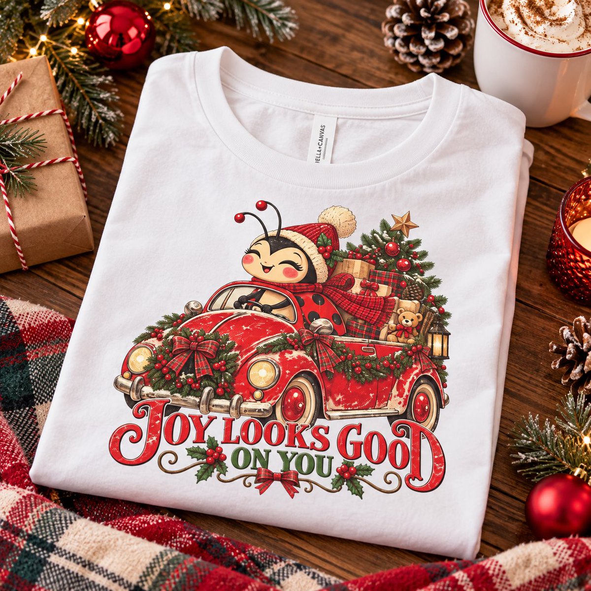 ConflictGeopoli's tweet photo. 🎄✨ Joy Looks Good on You! ❤️🐞

Bring a little extra joy to your holiday wardrobe! 🚗🎅 This adorable Christmas ladybug tee combines festive red-and-green details, vintage-inspired charm, and cozy seasonal vibes. Perfect for Christmas outings, holiday parties, casual winter looks, or a thoughtful gift for someone special. 🎁

❤️ Festive Christmas Style
🎄 Cute & Unique Holiday Design
☕ Perfect for Cozy Winter Days
🎁 A Sweet Gift for Christmas Lovers

Make every moment a little more magical with Daily Comfy Clothing — Everyday Comfort. Everyday Style.

🛍️ Discover your new favorite holiday tee!

#ChristmasShirt #ChristmasTShirt #HolidayOutfit #ChristmasOutfit #WomensGraphicTee #CuteChristmasShirt #LadybugShirt #ChristmasGift #HolidayFashion #FestiveStyle #GraphicTee #CasualStyle #DailyComfyClothing