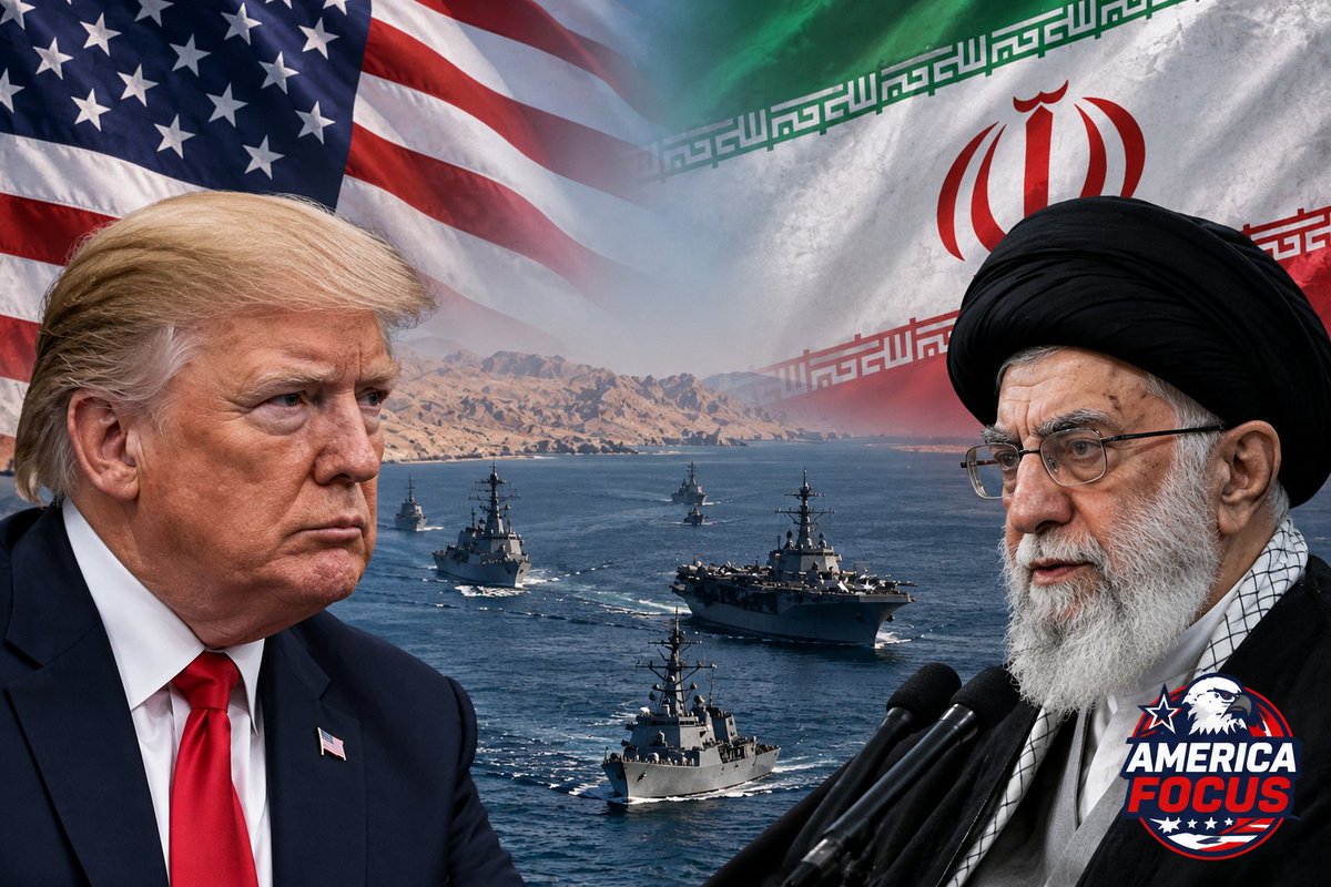 Americafocu's tweet photo. ⚠️ U.S.–Iran Tensions: Diplomacy or War?
With military forces on alert and tensions still high, can Washington and Tehran reach a deal before the crisis escalates?
What should be the priority?
A) 🤝 Peace through diplomacy
B) ⚔️ Strong military action https://t.co/dMrGQwczH1