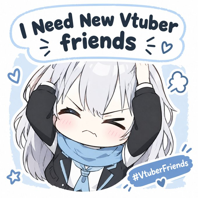 Velvet_Omen_'s tweet photo. Let’s connect chat play games and make some fun memories together! If you’re a VTuber drop a hello below! https://t.co/1DXGy40R3a