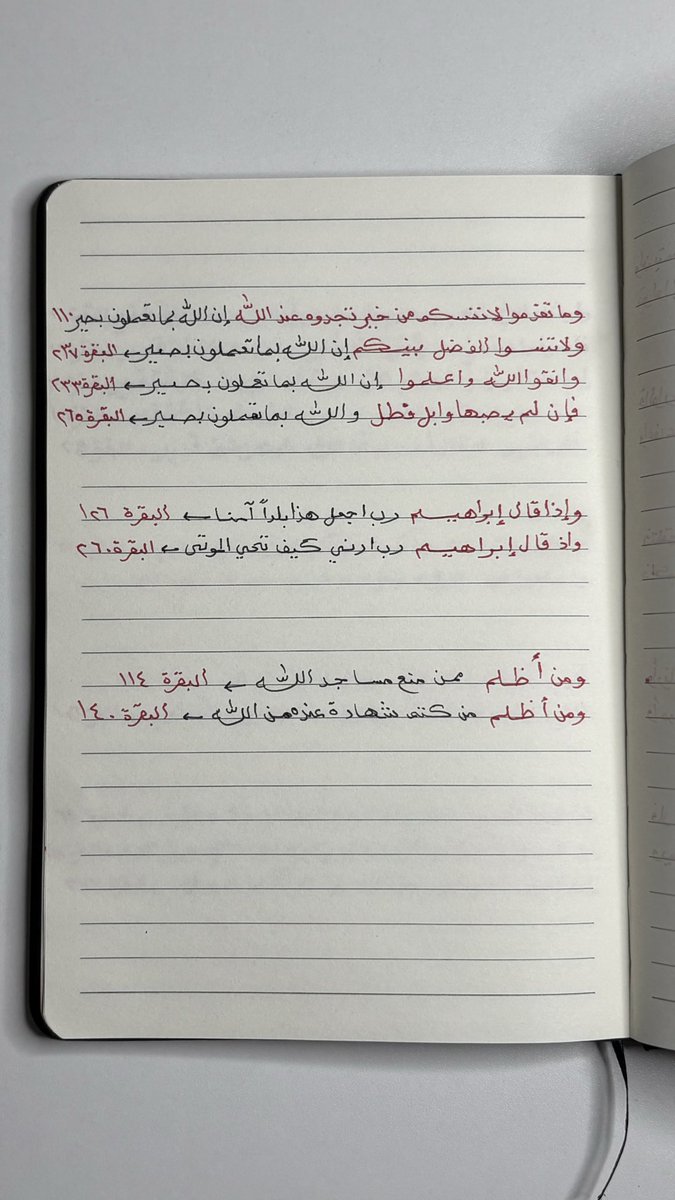 qiilvill's tweet photo. — مُتشابهات سورة البقرة، من تُريد منكنّ بقيّة المتشابهات لكثرتها فلتُخبرني، نفعَ الله بنا وبكّن❣️ https://t.co/PtA1oQqmnH