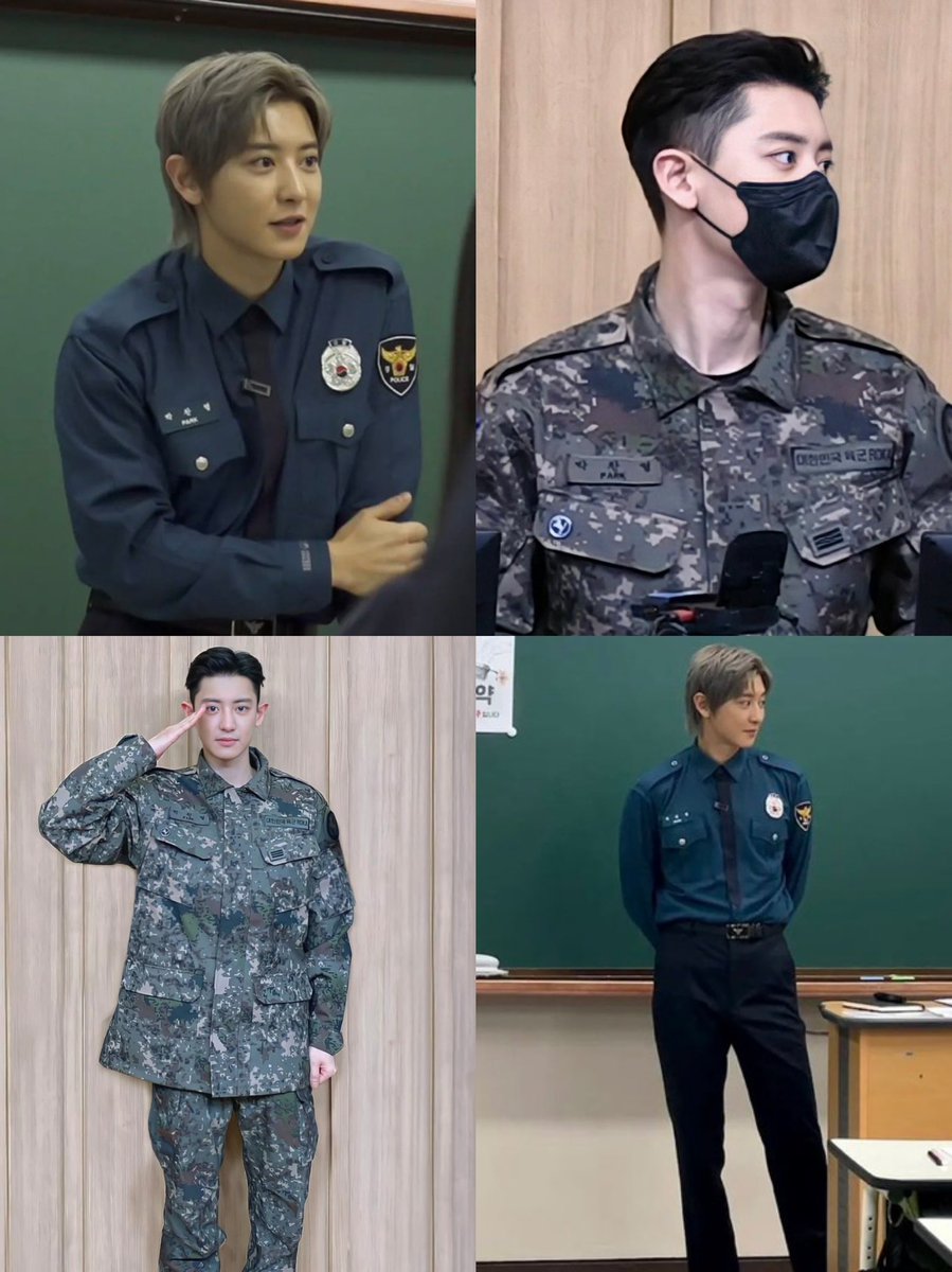 PCY_BASE's tweet photo. CHANYEOL in uniform >>

#CHANYEOL #찬열 https://t.co/GPu81Rsle7
